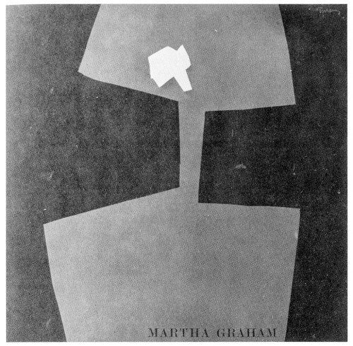 Martha Graham, program cover