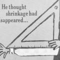 He Thought Shrinkage Had Disappeared…, mailer