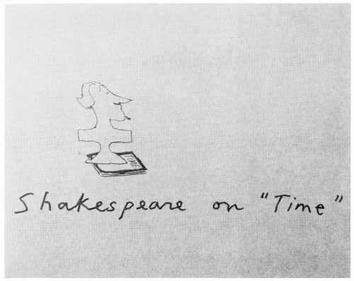 Shakespeare on “Time”, booklet