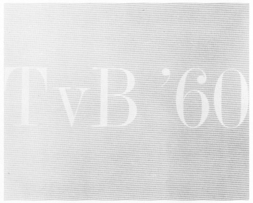 TvB ’60, brochure cover