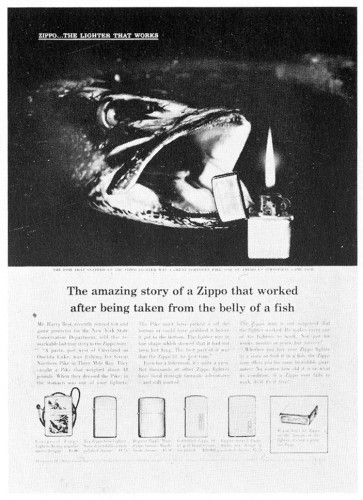 “The amazing story of a Zippo”