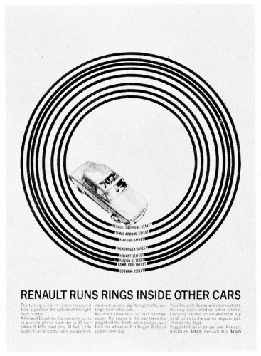 “Renault runs rings inside other cars”