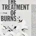 Treatment of Burns (2 page spread in House Magazine)