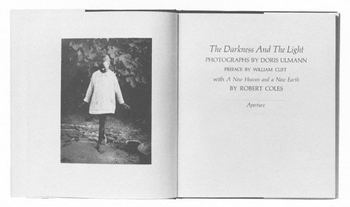 The Darkness and the Light, Photographs by Doris Ulmann