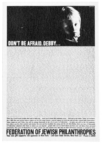 “Don’t be Afraid, Debby”