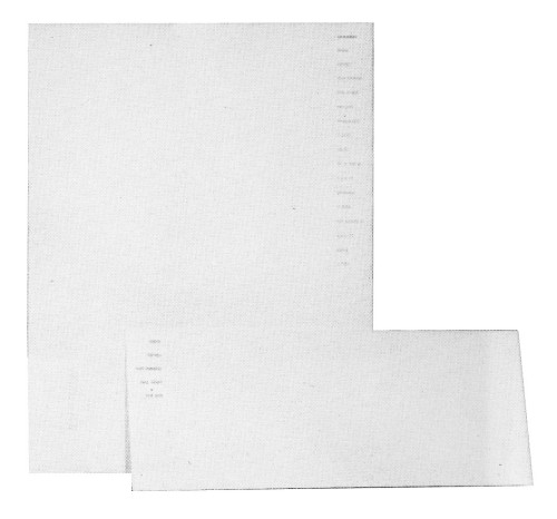 Constantino Nivola, letterhead and envelope