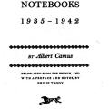Notebooks 1935–1942