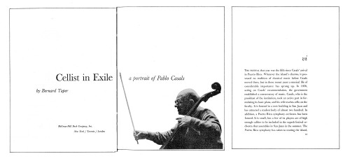 Cellist in Exile:  A Portrait of Pablo Casals