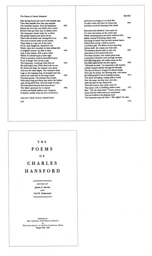 The Poems of Charles Hansford