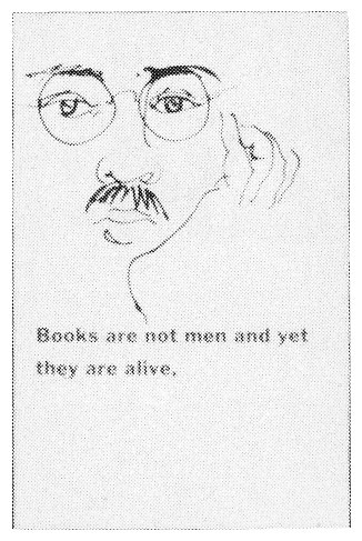 Books Are Not Men