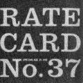 CBS Radio Network Rate Card No. 37