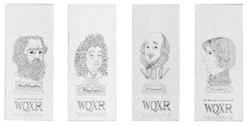 WQXR (Carlyle, Congreve, Longfellow and Shakespeare)