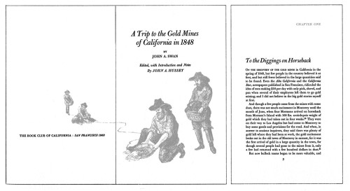 A Trip to the Gold Mines of California in 1848