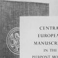 Central European Manuscripts in the Pierpont Morgan Library