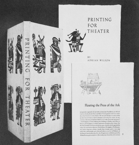Printing For Theater