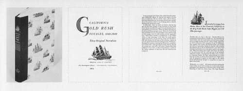 California Gold Rush Voyages