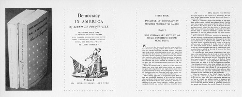 Democracy in America, Vol. I and II