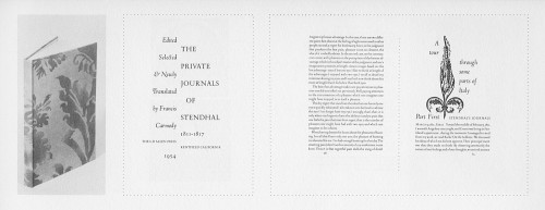 The Private Journals of Stendhal, 1811–1817