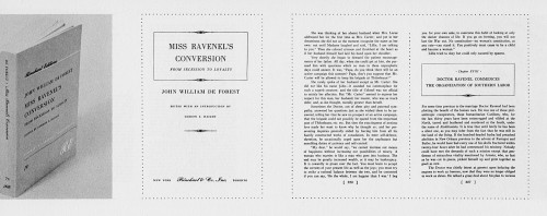 Miss Ravenel’s Conversion:  From Secession to Loyalty