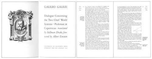 Dialogue Concerning the Two Chief World Systems—Ptolemaic and Copernican