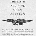 Faith and Hope of an American (Graham)