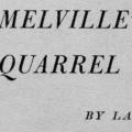 Melville’s Quarrel with God