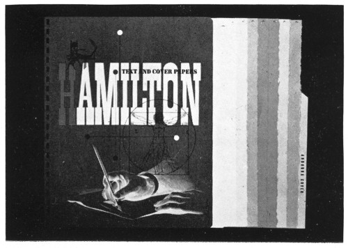 Hamilton Text and Cover Papers, sample book