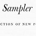 American Sampler. A Selection of New Poetry