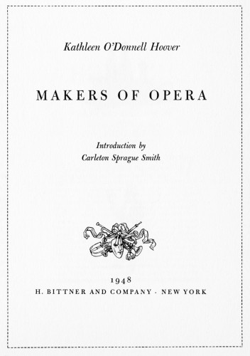 Makers of Opera