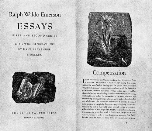 Essays, First and Second Series