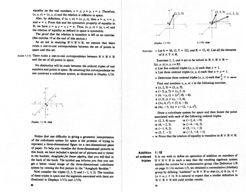 Fundamental Mathematical Structures, Linear Algebra