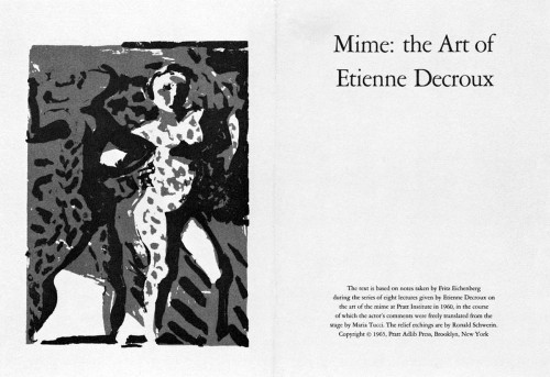 Mime:  The Art of Etienne Decroux