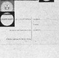 Lightcraft of California envelope, letterhead, label, and card