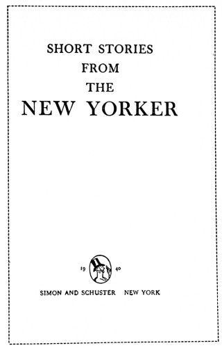 Short Stories from the New Yorker