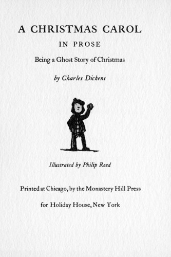 A Christmas Carol in Prose, being a Ghost Story of Christmas