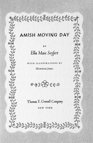 Amish Moving Day