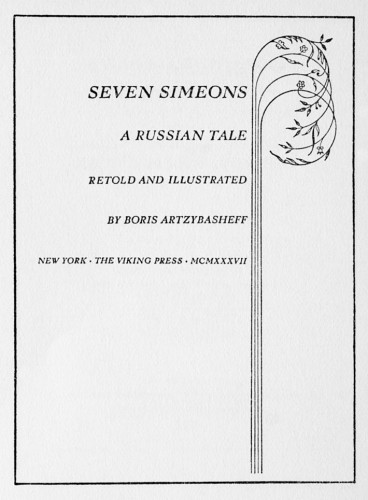 Seven Simeons, A Russian Tale