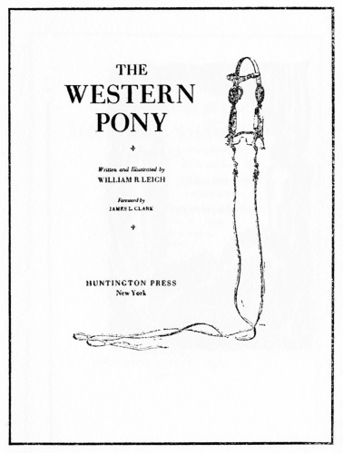 The Western Pony