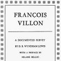 François Villon: A Documented Survey