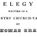 An Elegy Written in a Country Church-Yard