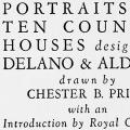 Portraits of Ten Country Houses
