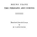 The Persians Are Coming