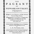 The Pageant of Newark-on-Trent in Nottinghamshire
