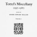 Tottel’s Miscellany (1557–1587)