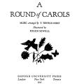 A Round of Carols, Music Arranged by T. Tertius Noble