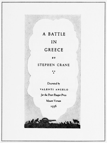 A Battle in Greece