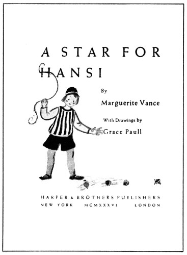 A Star for Hansi