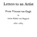 Letters to an Artist: From Vincent van Gogh to Anton Ridder van Rappard