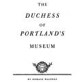 The Duchess of Portland’s Museum