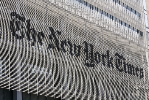 New York Times Building Exterior
